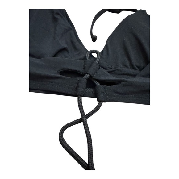 Robin Piccone Gigi Triangle Swim Top in Black NWOT - Picture 5 of 6